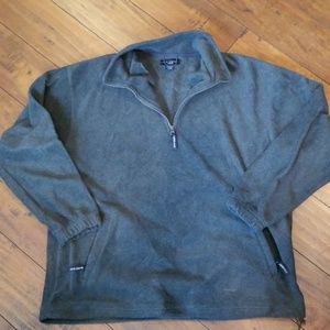 Mens ivy crew 1/4 zip pullover with pockets